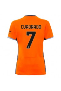 Fotbalové Dres Inter Milan Juan Cuadrado #7 Dámské Třetí Oblečení 2023-24 Krátký Rukáv